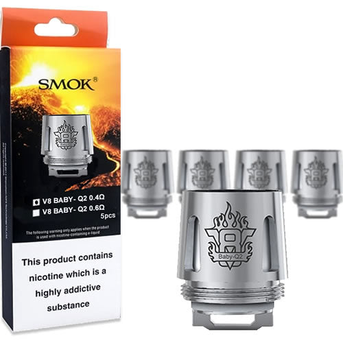 Smok TFV8 Baby Replacement Coils (Pack of 5) | Vape Store
