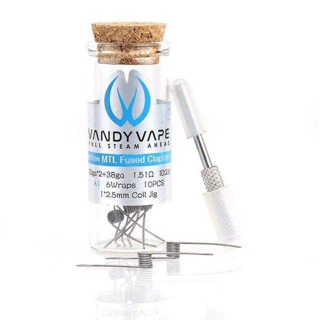 Vandy Vape MTL Fused Clapton NI80 Premade Coils | Vape Store