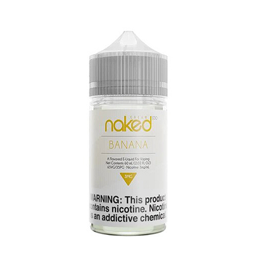 Banana - Naked 100 Cream | 60ML Vape Juice | 3MG, 6MG, 12MG | Vape Store