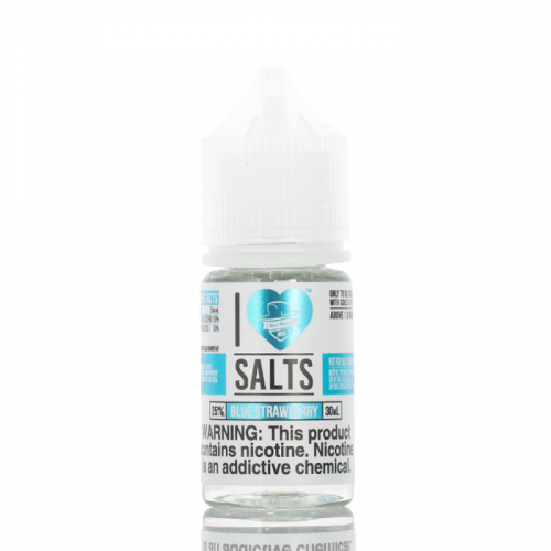 Blue Strawberry - I Love Salts | 30ML Vape Juice | 50MG | Vape Store