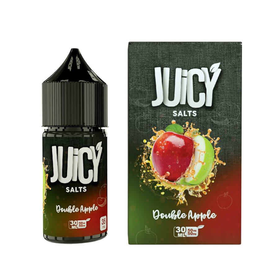 Double Apple - Juicy Salts | 30ML Vape Juice | 35MG, 50MG | Vape Store