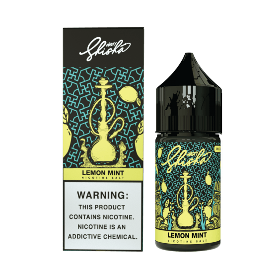 Lemon Mint - Nasty Shisha Salt | 30Ml Vape Juice | 35MG, 50MG | Vape Store