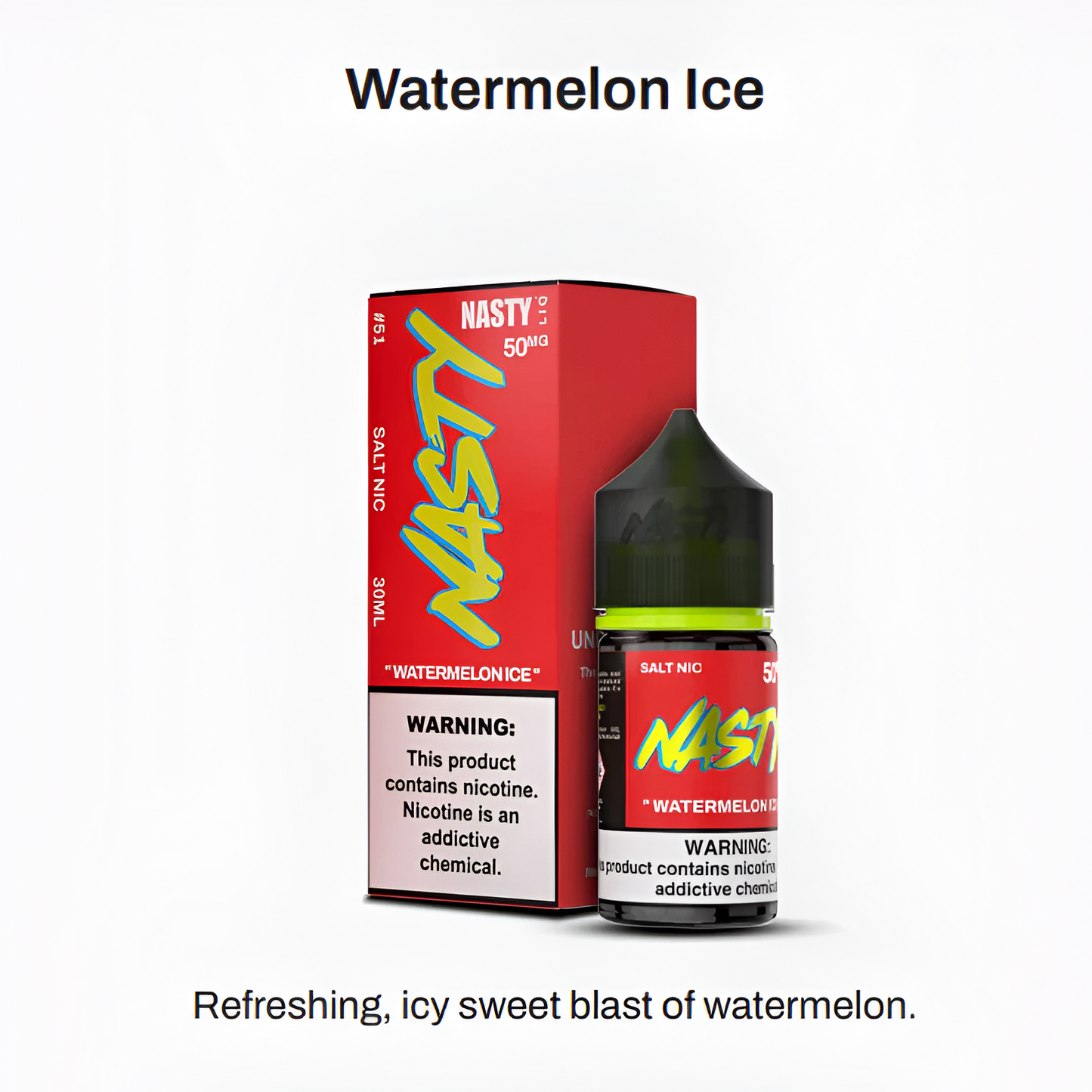 Watermelon ice - NASTY LIQ | 30ML Vape Juice | 20MG, 50MG | Vape Store