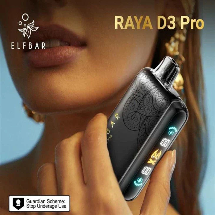 Elf Bar Raya D3 Pro 30K – Strawberry Kiwi Ice