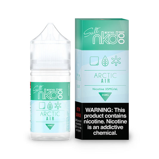 Mint (Arctic Air) - Naked 100 Salt | 30Ml Vape Juice | 35MG, 50MG | Vape Store