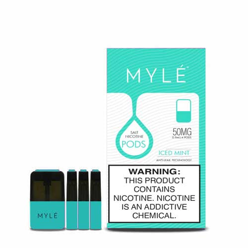 Iced Mint - MYLÉ Pods | 4 Pack | 2nd Generation Compatible | Vape Store