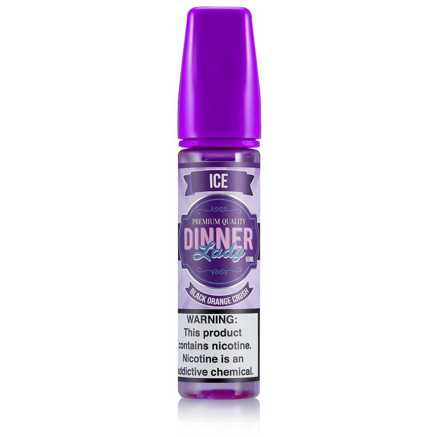 Black Orange Crush Ice - Dinner Lady | 60ML Vape Juice | 3MG, 6MG | Vape Store