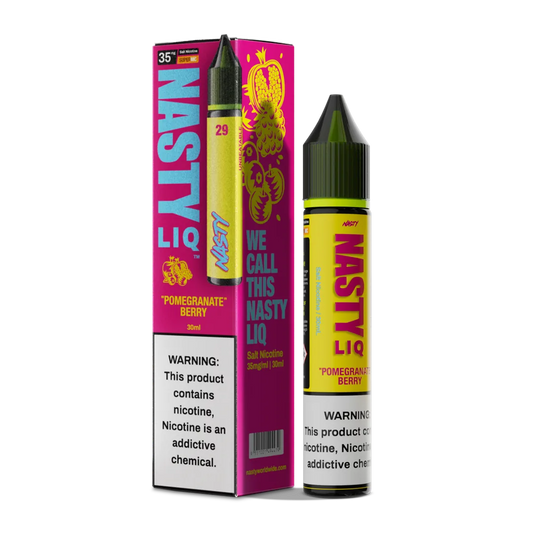 Pomegranate Berry - NASTY LIQ | 30ML Vape Juice | 35MG, 50MG | Vape Store