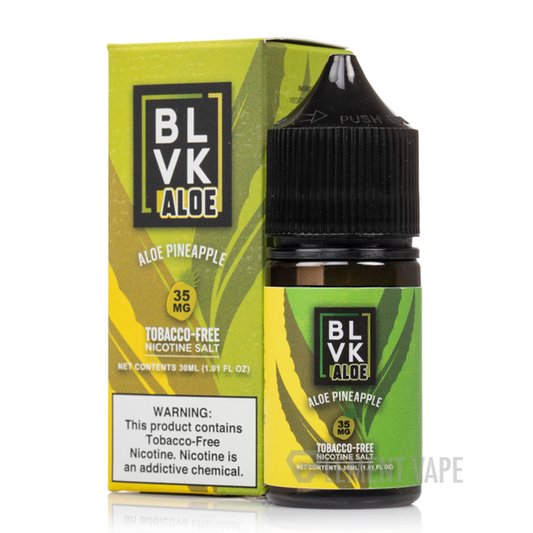Aloe Pineapple - BLVK Salt | 30ML Vape Juice | 35MG, 50MG | Vape Store