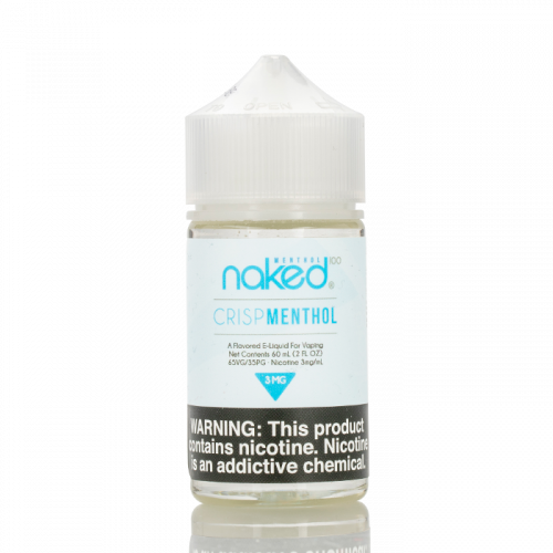 Crisp Menthol - Naked 100 Menthol | 60ML Vape Juice | 6MG, 12MG | Vape Store