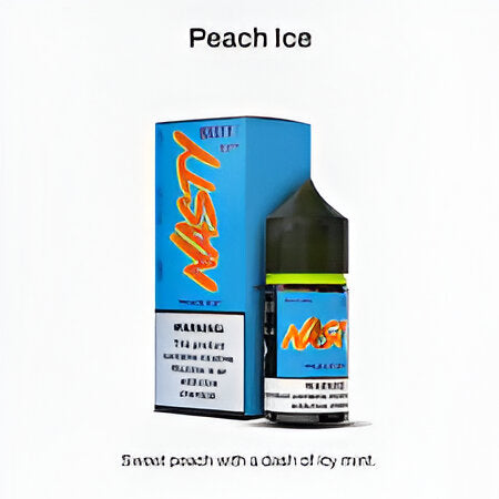Peach Ice - NASTY LIQ | 30ML Vape Juice | 35MG, 50MG | Vape Store