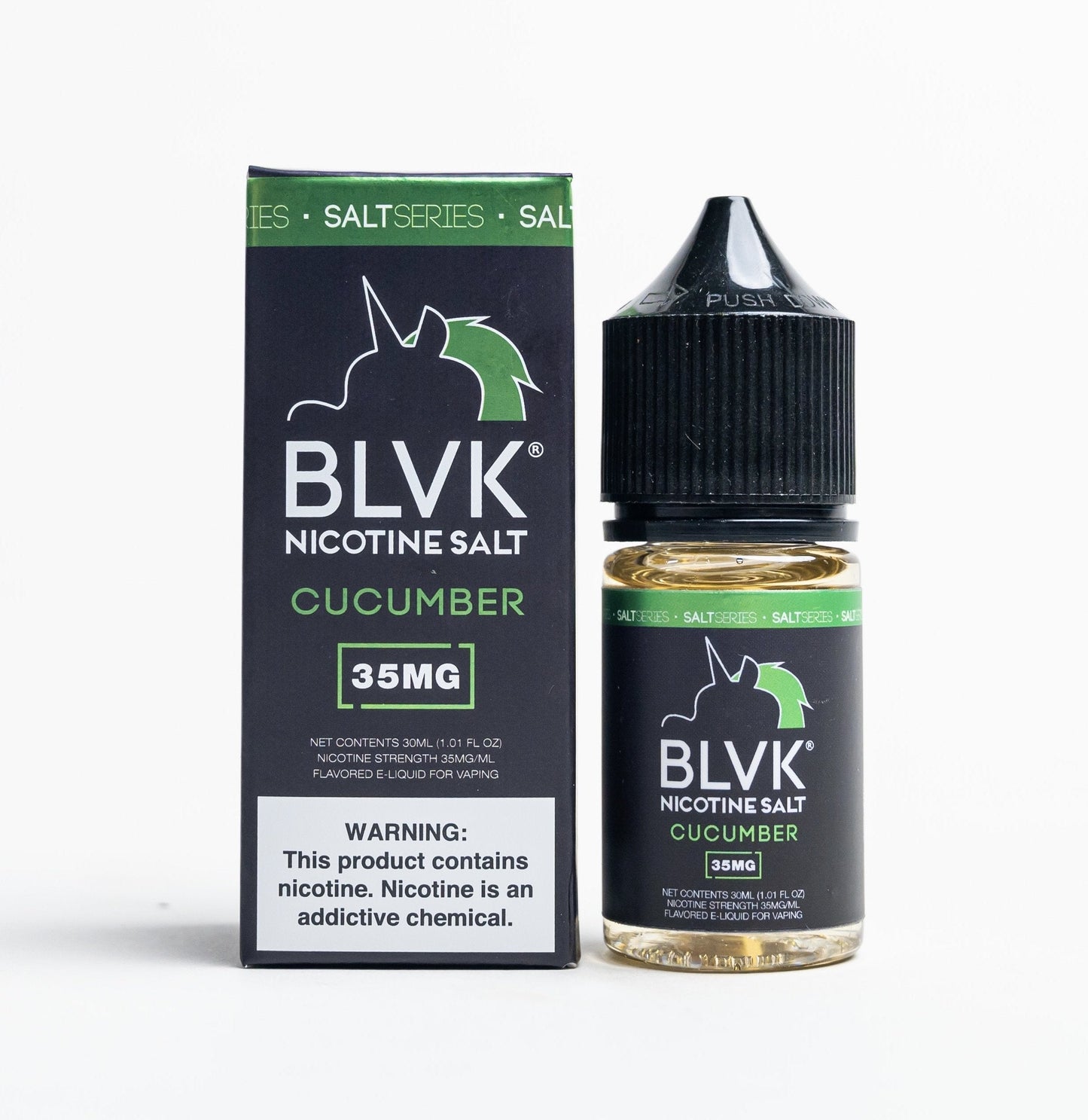 Cucumber - BLVK Unicorn Salt | 30ML Vape Juice | 35MG, 50MG | Vape Store
