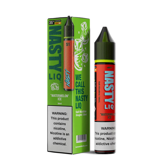 Watermelon Ice - Nasty LIQ | 30ML Vape Juice | 35MG, 50MG | Vape Store