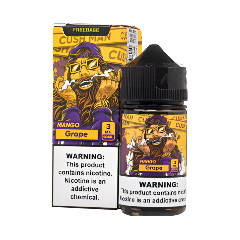 Mango Grape - Nasty Juice Cush Man Series | 60ML Vape Juice | 3MG, 6MG | Vape Store