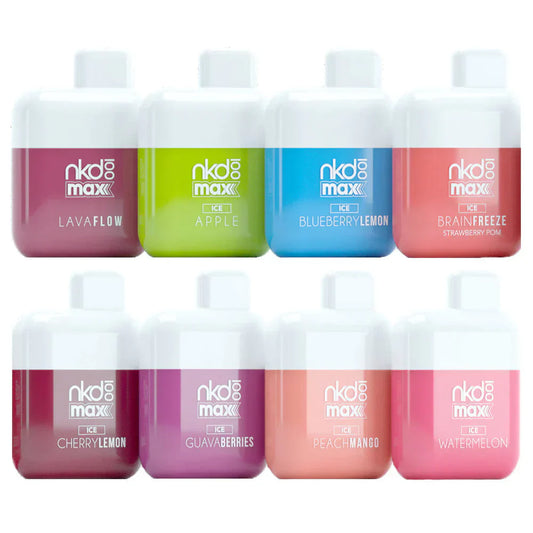 Naked 100 Max Disposable Vape (4500 Puffs - 50mg) India | Vape Store