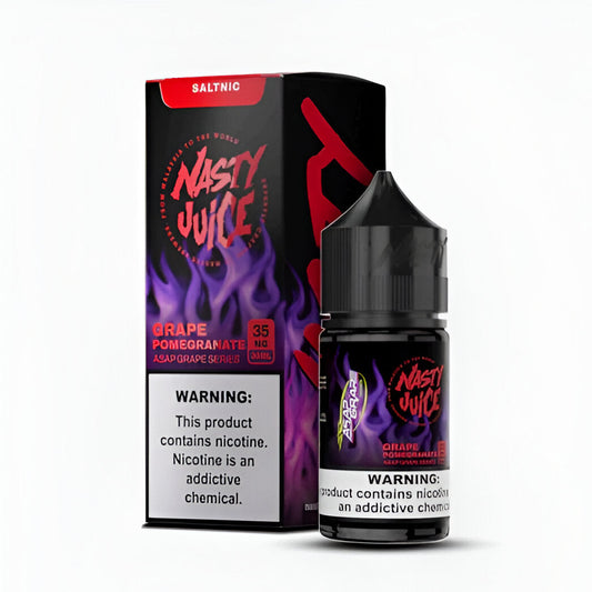 Grape Pomegranate - Nasty Salt | 30Ml Vape Juice | 20MG, 35MG, 50MG | Vape Store