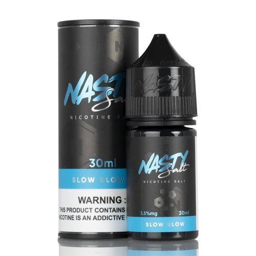 Slow Blow - Nasty Salt | 30ML Vape Juice | 35MG, 50MG | Vape Store